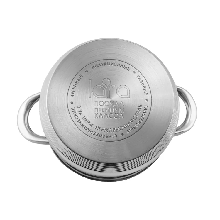 Кастрюля из нержавеющей стали LR02-580 серия Sonata