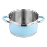 Кастрюля из нержавеющей стали LR02-441 серия Sky Blue