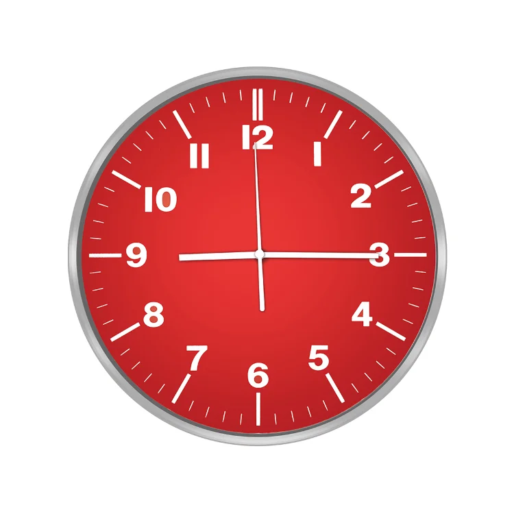 Часы настенные CT-7100 Red